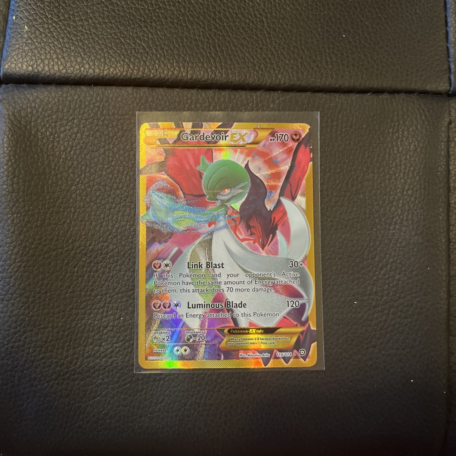 Gardevoir EX - Pokemon 2016 Steam Siege #116 MINT