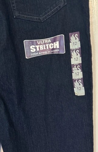 Gloria Vanderbilt Amanda Jeans Stretch Classic Fit Tapered Size 12 Long NWT - Picture 5 of 9