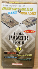 DRAGON 1:144 Panzer Korp German Super Tank Maus Tiger I, Bausatz NEU Kit. 14003