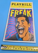 1998 Freak Playbill John Leguizamo Solo Show Cort Theatre