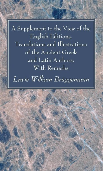 Lewis William BrüGgemann | A Supplement To The View Of The English Editions,...-image