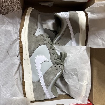 Nike Dunk Low Retro SE Men's Shoes (Light Silver/Light Army/Sail/White)