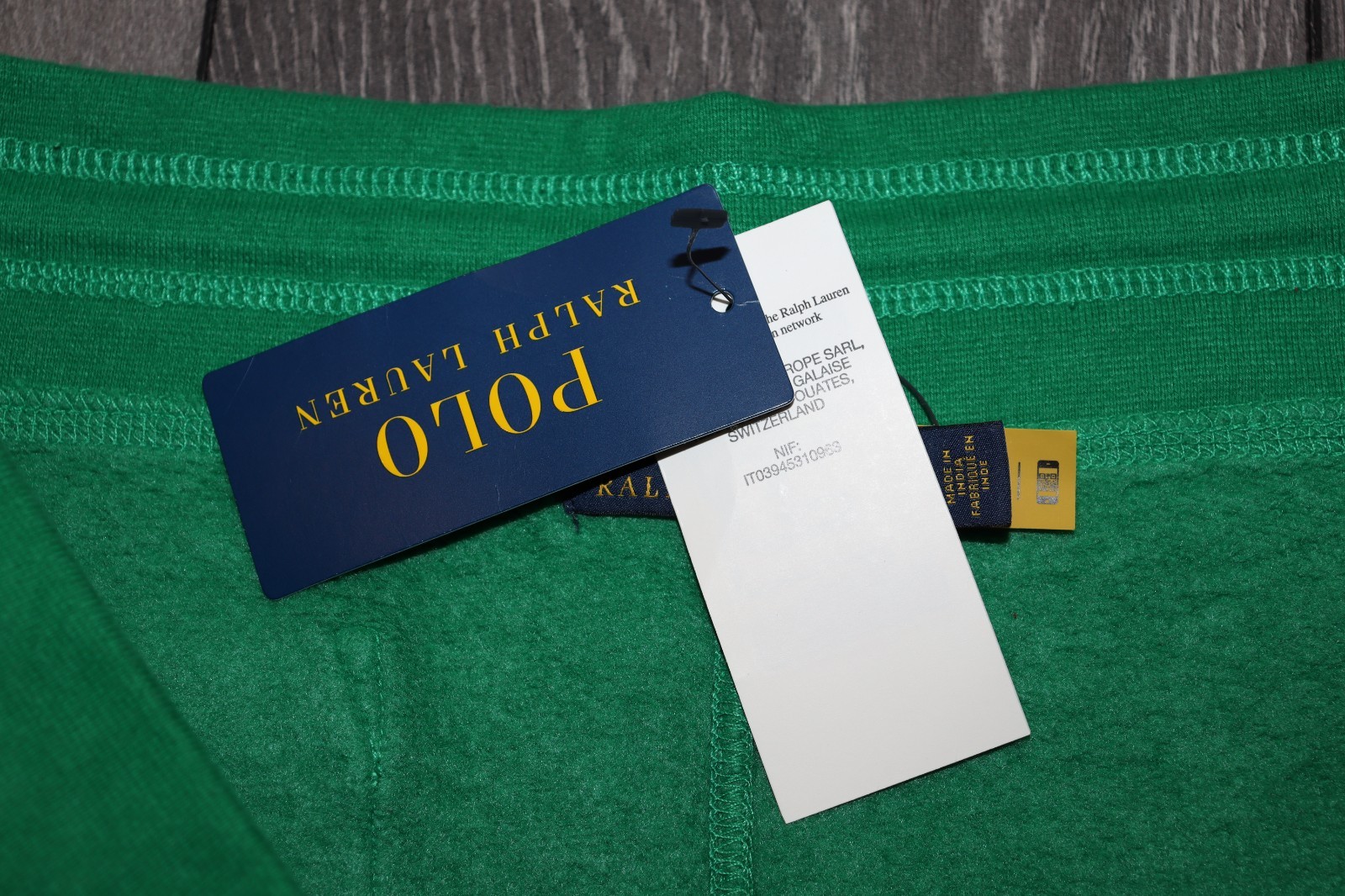 NWT MENS POLO RALPH LAUREN COTTON SHORTS BILL GREEN WITH POCKETS SIZE MENS LARGE thumbnail 5