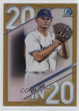 2020 Bowman Draft 20 in '20 Gold Refractor 28/50 Asa Lacy #20IN20-AL 13c1