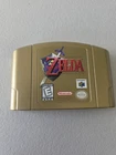Legend Of Zelda Ocarina of Time N64 Gold Collectors Edition Tested/Saves✅ Mint💎