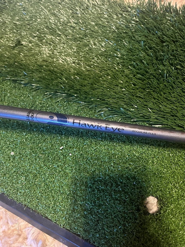 Callaway Tungsteno Inyectado Titanio 7 Hierro Grafito Derecha Ojo de Halcón - Agarre Usado Foto 4 de 4