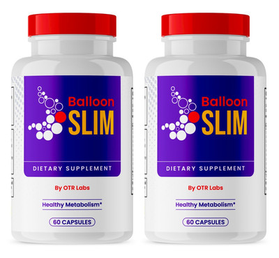 Balloon Slim, BalloonSlim for Healthy Metabolism & Weight Loss (2 Pack 120 Caps)