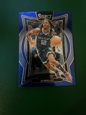 2024-25 Panini Select Blue Prizm #60 Ja Morant Memphis Grizzlies NM