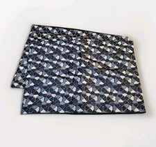 Crate Barrel Pillow Covers Geometric Silk Cotton Embroidery Throw Home 18x12