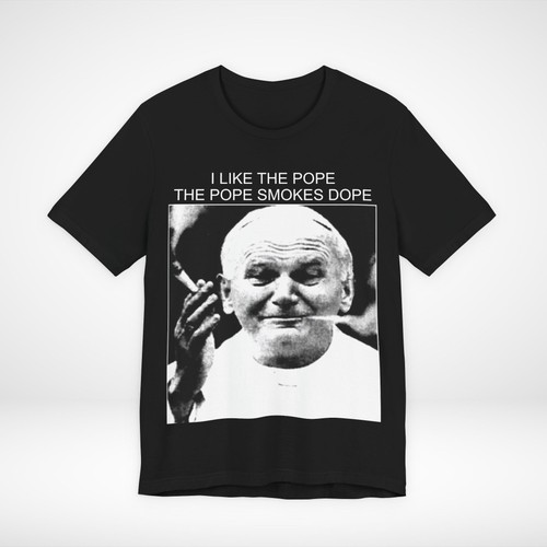 My Name Is Music Video Shirt Pope Smokes Dope Graphic Rap Vintage Style Tee