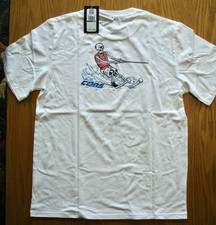 Camiseta De Colección NUEVA CON ETIQUETAS CONVERSE CONS ALL STAR Logo Esquí Acuático Esqueleto US-L