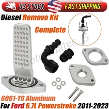 New CCV Baffle Internal Catch Can Complete Kit For Ford 6.7L Powerstroke 2011-23