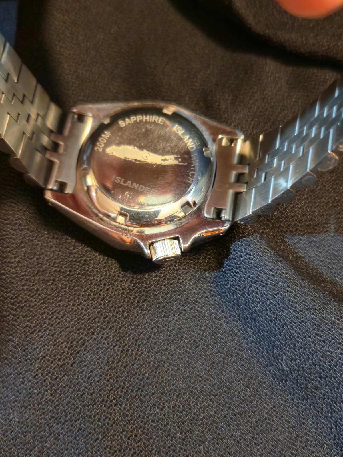 Islander Automatic Dive Watch Solid-Link Bracelet… - image 4