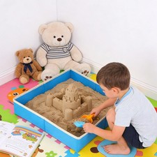 Kid Sandbox Tray Play Mat Sandbox