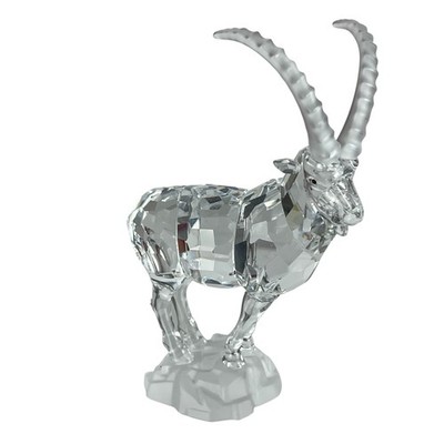 Swarovski Crystal Ibex Figurine 275439 Retired No Box Excellent Condition VTG