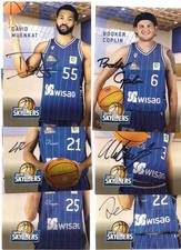 6 Autogramme Basketball Fraport Skyliners Originalunterschriften