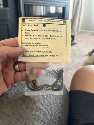 Purdue Fishing Lure - VINTAGE Boilermakers