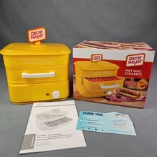 Oscar Mayer Diner-Style 8 Hot Dog Steamer & 4 Bun Warmer OMHDS84YW