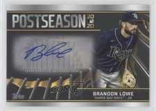 2021 Topps Postseason Performance 7/30 Brandon Lowe #PPA-BLO Auto 0m4q