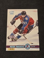 2000-01 Pacific Peter Forsberg #113 /45 HOF