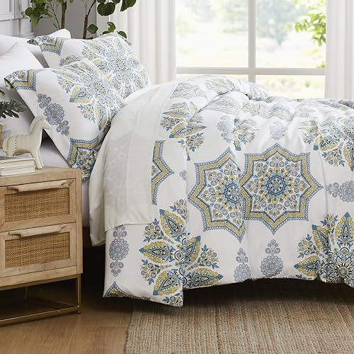 Southshore Fine Living Inc. Übergroßes Infinity Aqua Queen Bettwäscheset - Bild 2 von 5