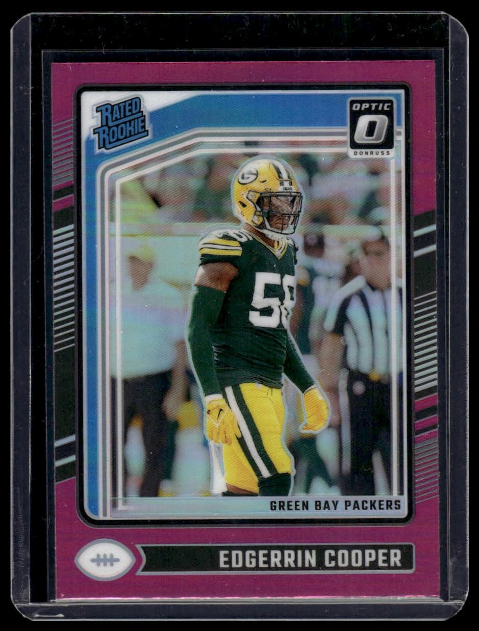 2024 Donruss Optic #231 Edgerrin Cooper Pink