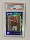 2024 Panini Donruss Optic Rated Rookie Jayden Daniels #248 Blue Hyper Prizm (RC)