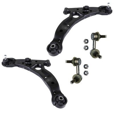 2 Querlenker u Koppelstange für Hyundai Matrix FC vorne Vorderachse links rechts