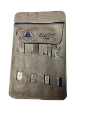 Bell Systems Memoribillia Vintage Lineman Pocket Tool Wrench Set Assorted Sizes