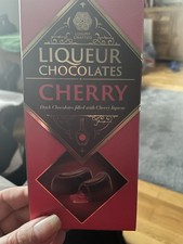 Luxury Crafted Cherry Brandy Liqueur Dark Chocolate 100g