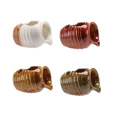 Water Fountain Pot Decorative Ceramic Jar Waterfall Plant Flower Pot Hydroponic