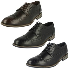 Maverick Men's Lace Up Brogue Shoes A2R126