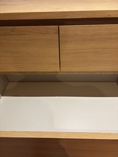 Light Wood 5 Drawer Chest of Drawers Freestanding 80 x 49 x 123 cm