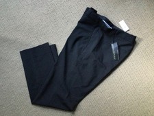 BANANA REPUBLIC black mid rise Ryan pants washable stretch wool NWT Women  s 6S