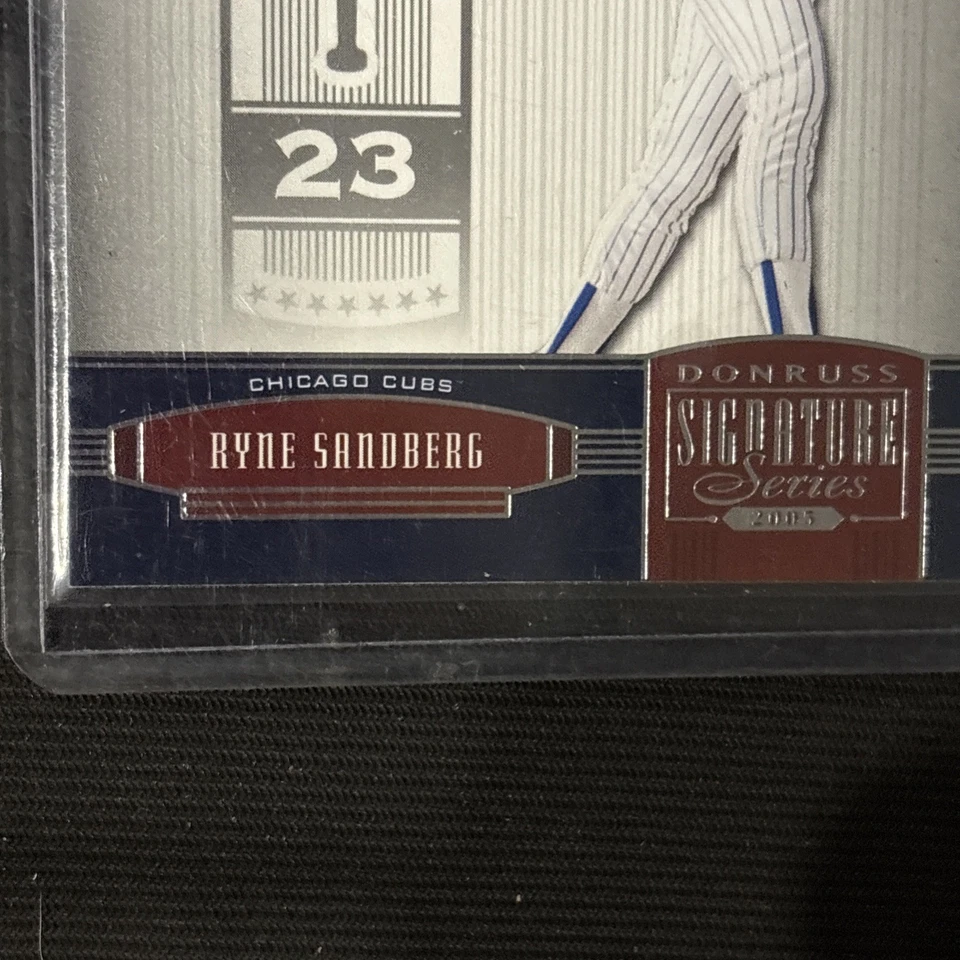 Donruss Signature Series 2005 - Ryne Sandberg #35 Foto 3 de 4