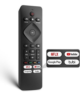 New Universal Replacement for Philips-Smart-Tv-Remote-Control, for Philips Andro