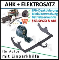 AHK ES7 FüR Dacia Logan Kombi Express MCV 08- AnhäNgerkupplung Eph-Deaktivierung