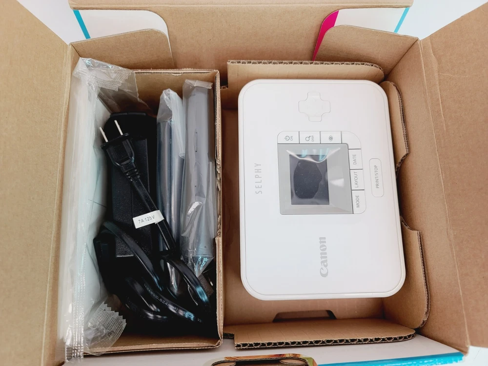 Canon SELPHY CP740 Compact Portable Photo Printer with AC Adapter CD Manual