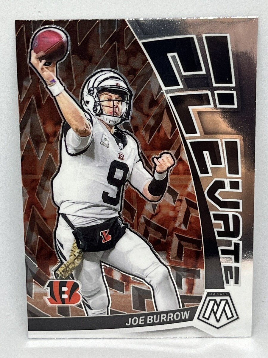 2023 Panini Mosaic Joe Burrow Elevate #E-JB Bengals | eBay