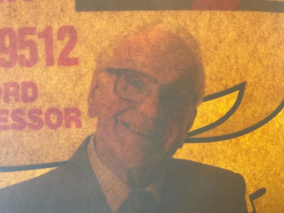 Neu Amstrad PCW9512 Advert Fenster Sticker Featuring STANLEY Unwin Von 1989 - Bild 4 von 4