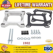 Carburetor Adapter Kit 1932 Carb Plate 4bbl Quadrajet Afb Demon Carter Edelbrock