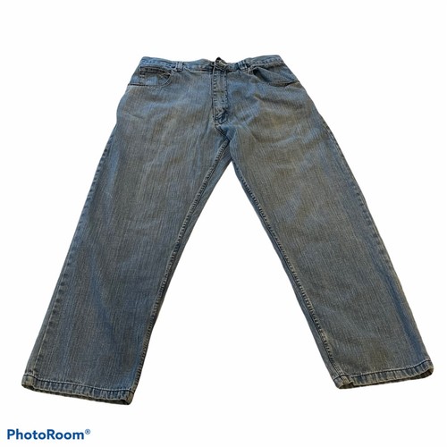Evolution In Design Men’s Jeans Embroidered Eagle StreetWear Size 34x32 - Picture 2 of 8