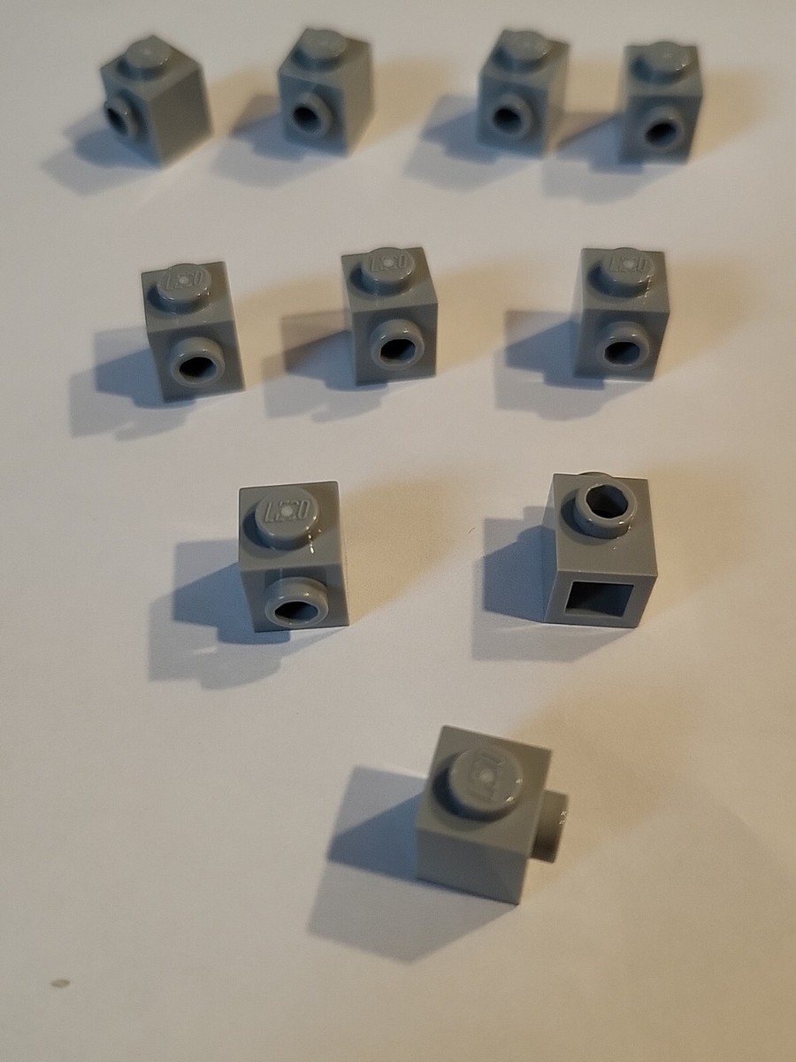LEGO NEW 1x1 Light Bluish Grey Brick Stud on 1 Side (10x LEGO NEW 1x1 Light Bluish Grey Brick Stud on 1 Side (10x