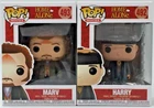 Funko POP! Movies Home Alone Harry #492 Marv #493 Set of 2 With Protectors