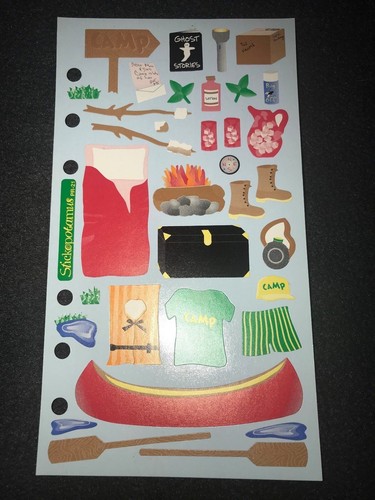 Stickopotamus Stickers Scrapbook beach fire baby camping party drums kitchen - Picture 11 of 23