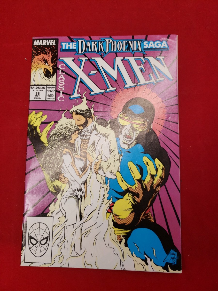 Classic X-Men #38 October 1989 Marvel Comics Dark Phoenix