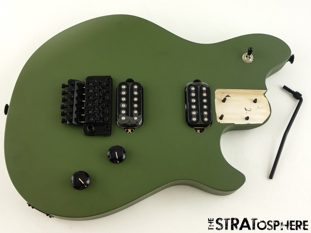 EVH Wolfgang Standard LOADED BODY, HH Floyd Rose Guitar Matte Army