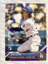 James Outman - 2023 MLB TOPPS NOW Card 306 - Purple Parallel 09/25 RC