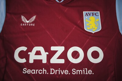 Maillot Aston Villa Domicile 2023/2024 – Castore – Taille XL – Occasion