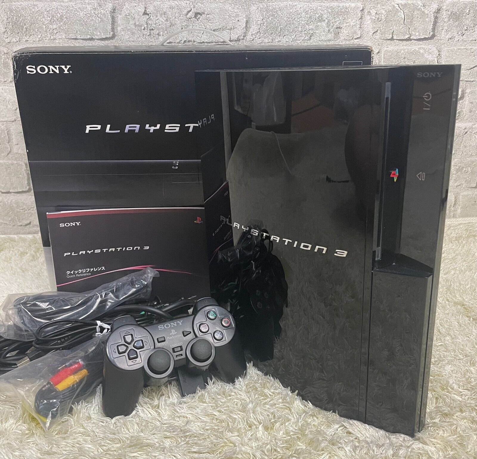 7m4211br 動作OK ソニー/SONY プレステ3 PS3 本体 一式-